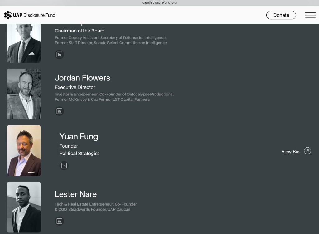 Yuan Fung: The Political Strategist Pushing for UAP&nbsp;Transparency